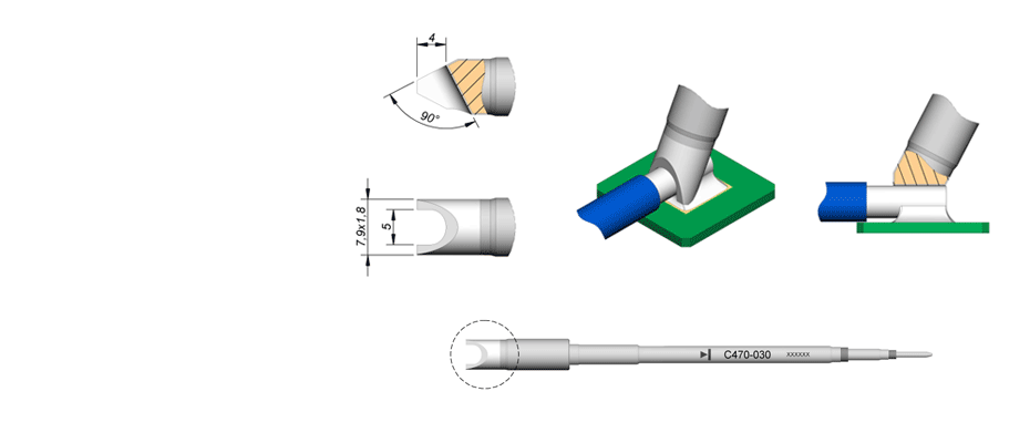 C470030 - Cartridge for T470 Comfort handpiece